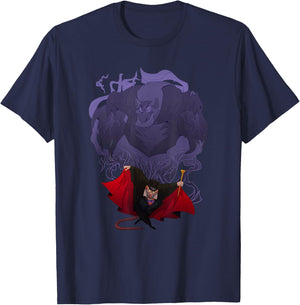 Disney The Great Mouse Detective Professor Ratigan Poster T-Shirt - T-Shirt | Navy