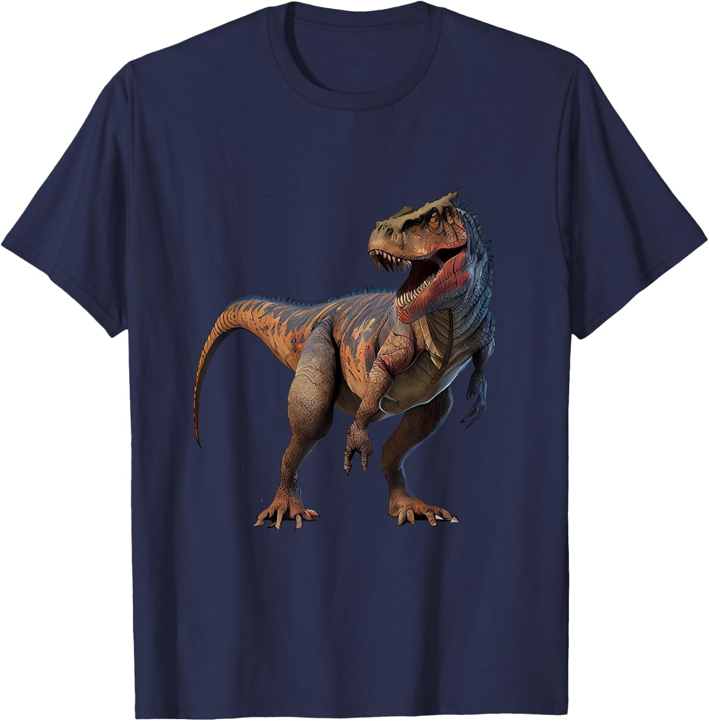 Carnotaurus Dinosaur T-Shirt - T-Shirt | Navy