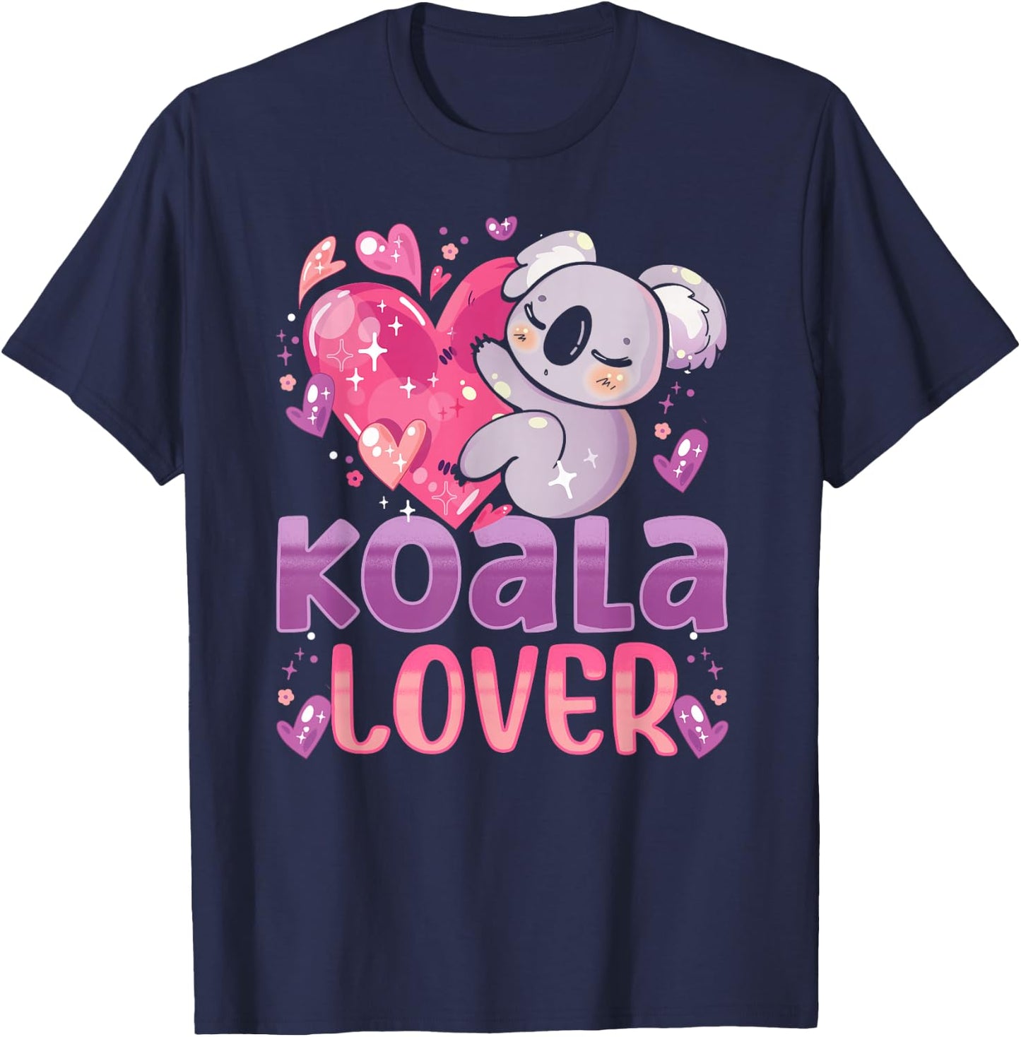 Koala Lover Cute Animal Koala Bear Koalas T-Shirt - T-Shirt | Navy