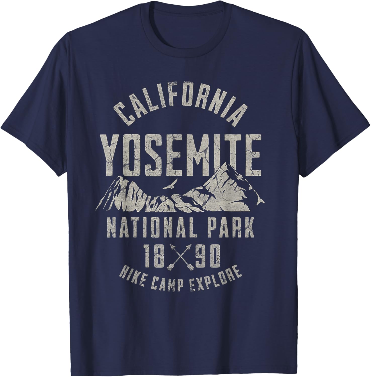 Yosemite National Park T-Shirt - T-Shirt | Navy