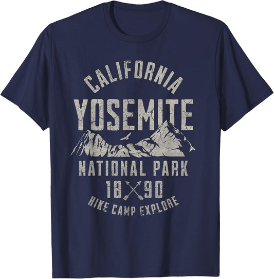 Yosemite National Park T-Shirt - T-Shirt | Navy