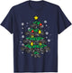Monster Truck Christmas Tree Xmas Boys Toddler Kids T-Shirt - T-Shirt | Navy