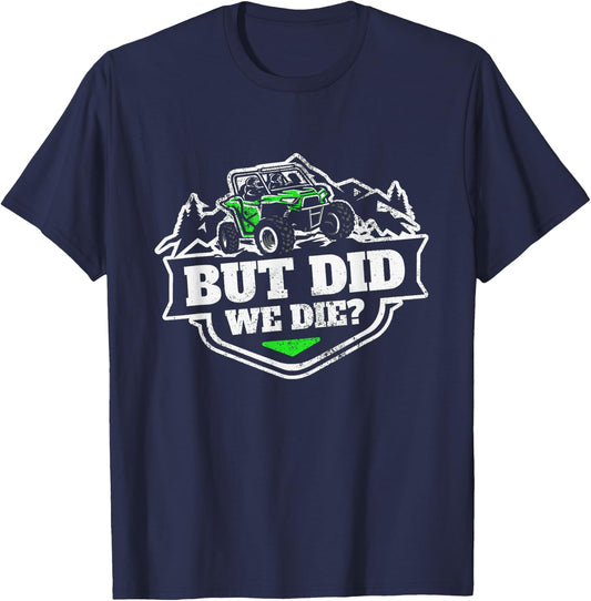 Funny Off-Roading ATV UTV Rock Crawling Off Road Vehicle T-Shirt - T-Shirt | Navy