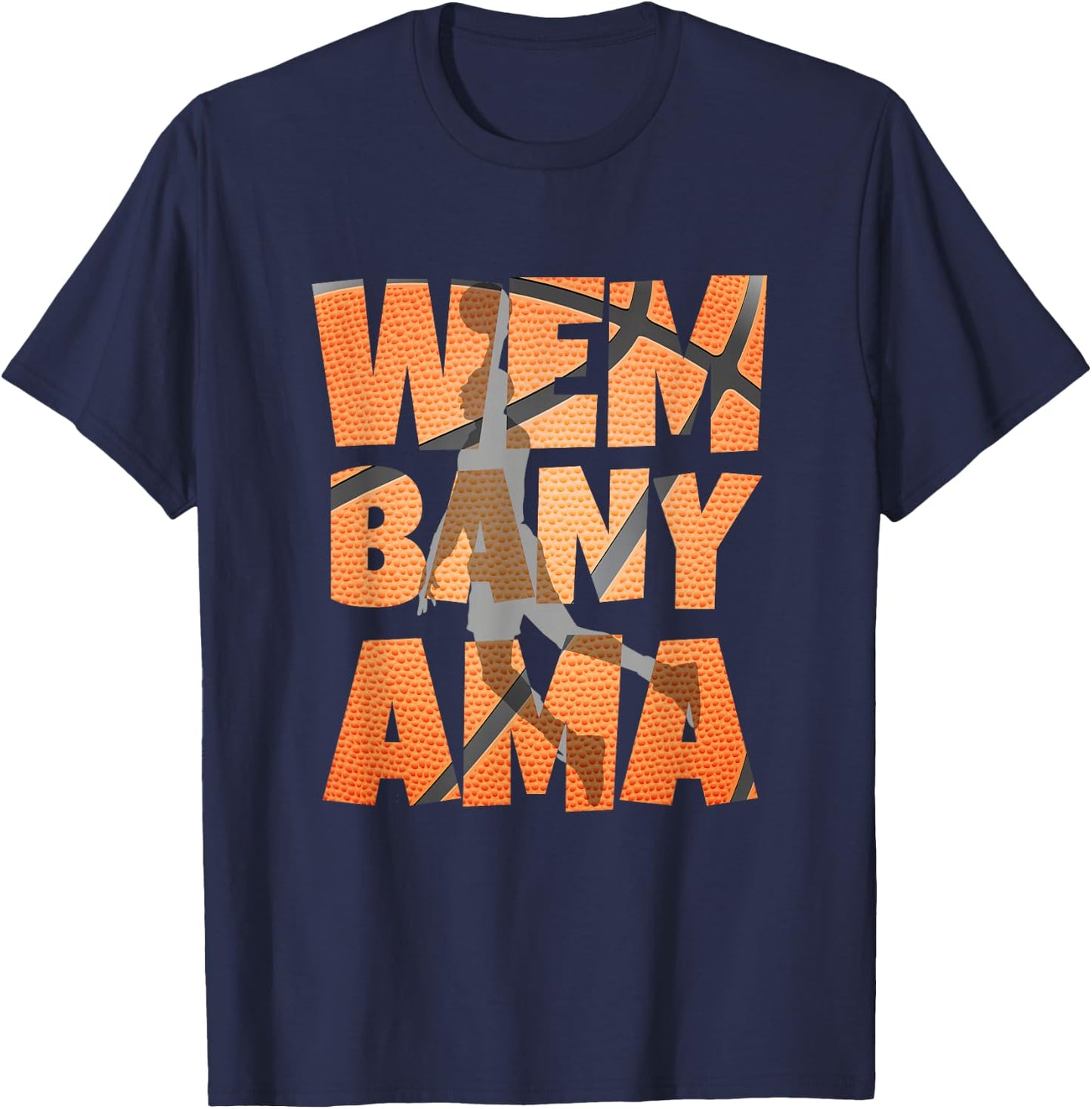 Wembanyama Basketball Amazing Gift Fan T-Shirt - T-Shirt | Navy