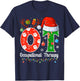 OT Christmas Occupational Therapy Christmas OT T-Shirt - T-Shirt | Navy