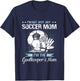 Goalkeeper Mom Shirt Soccer Goalie Mama Mothers Day Women T-Shirt - T-Shirt | Navy