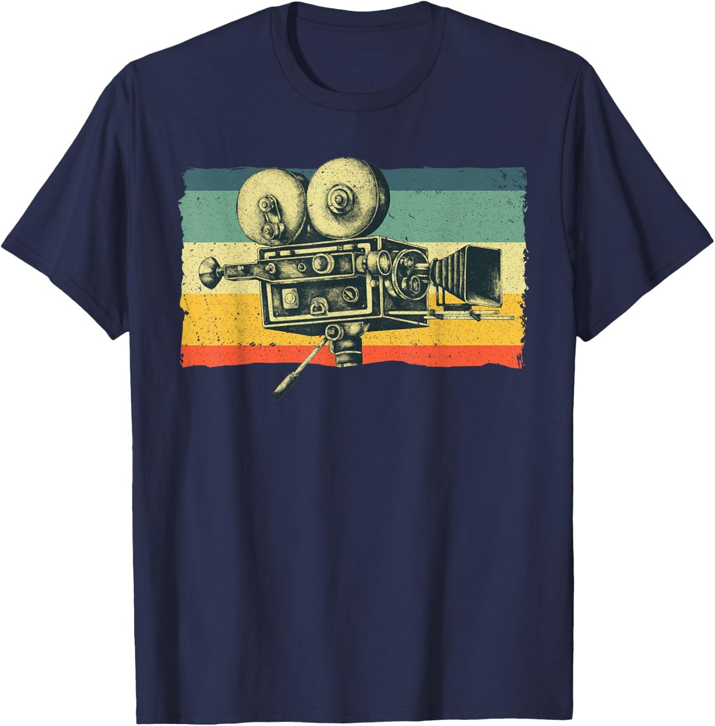 Cool Filmmaker Women Camera Movie Making Filmmaking T-Shirt - T-Shirt | Navy