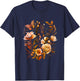 Insect Flower Floral Monarch Butterfly Monarch Butterflies T-Shirt - T-Shirt | Navy