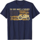 American Flag Tractor Retro So God Made A Farmer T-Shirt - T-Shirt | Navy