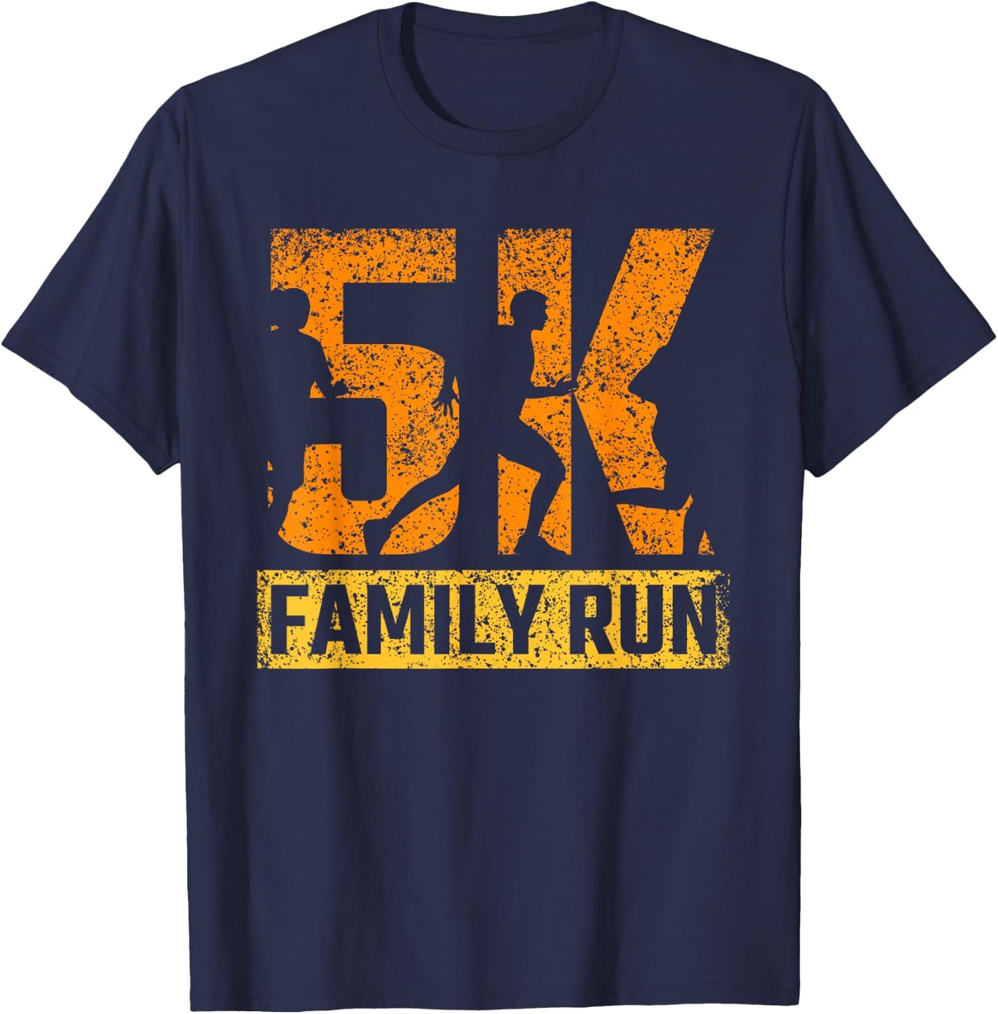 5K Family Run Running Runner Race 5K T-Shirt - T-Shirt | Navy