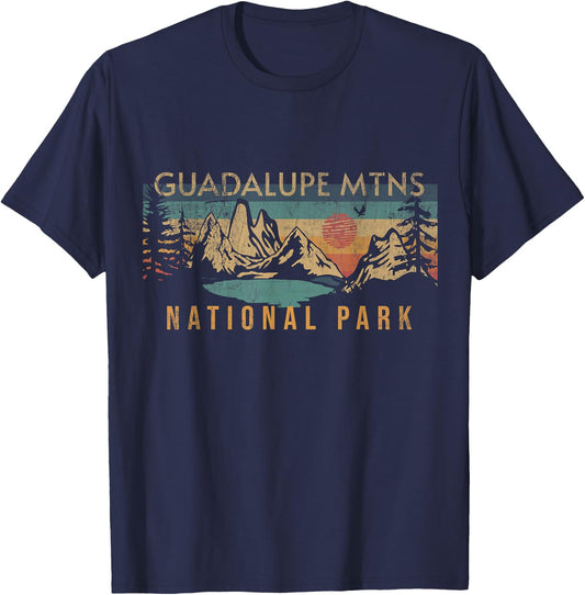Guadalupe Mountains National Park T-Shirt - T-Shirt | Navy