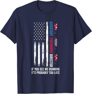 Assistant Fireworks Director 4th of July T-Shirt - T-Shirt | Navy