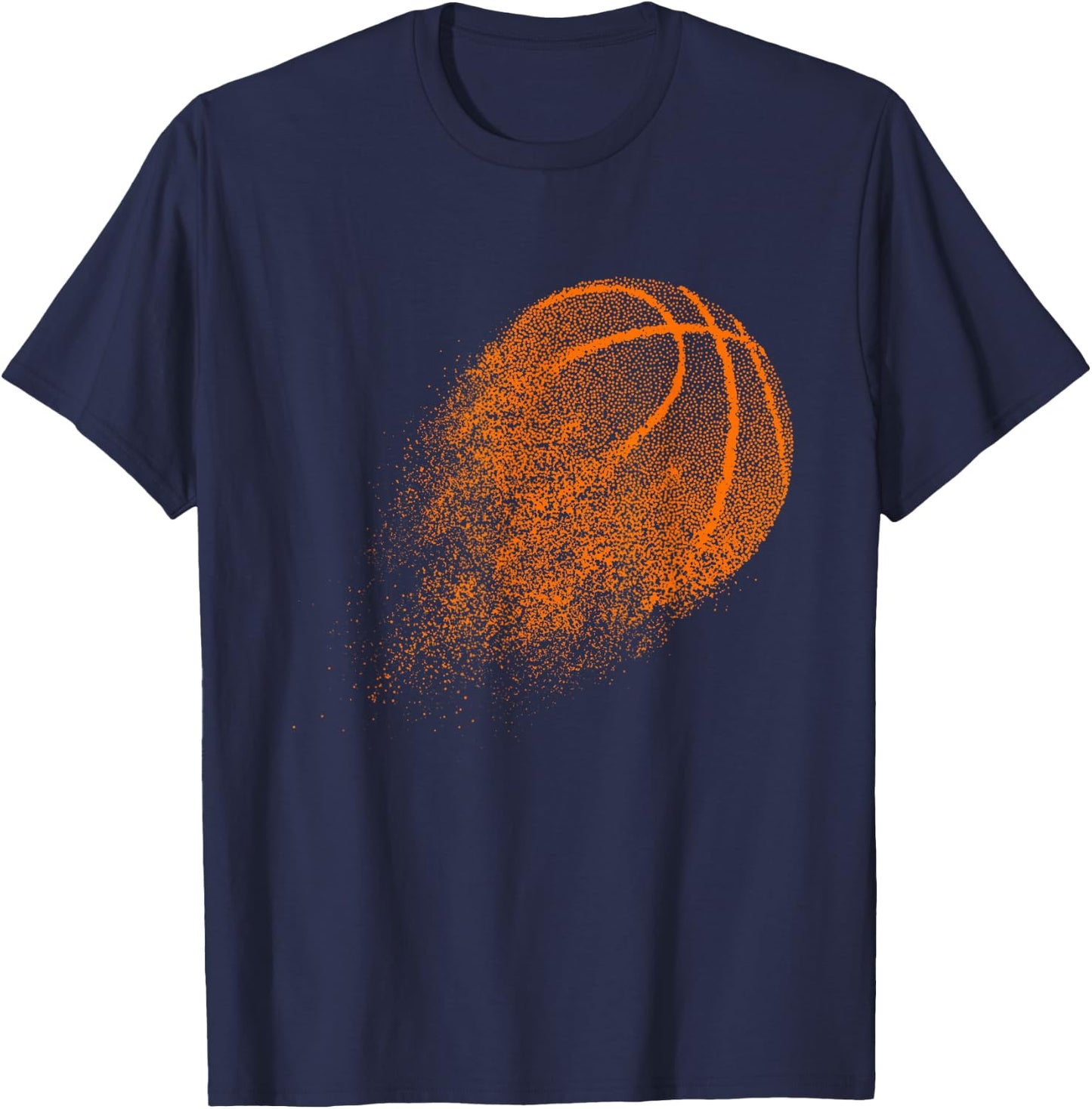 Basketball Player - Sports Lover Ball Game T-Shirt - T-Shirt | Navy