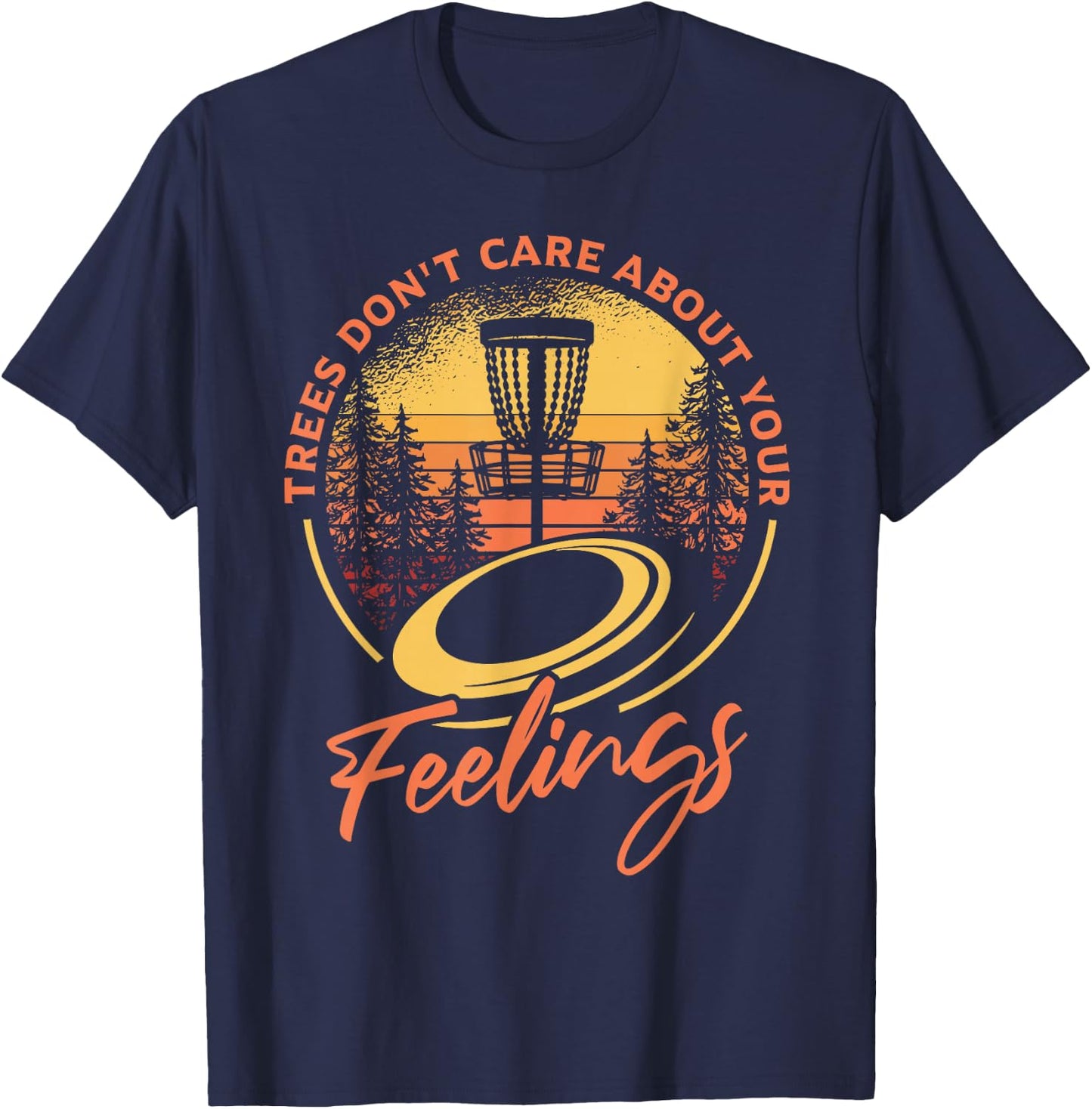 Funny Frisbee Golf Disc Golf Player T-Shirt - T-Shirt | Navy