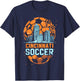Cincinnati Soccer City Skyline Cool Cincy 513 T-Shirt - T-Shirt | Navy