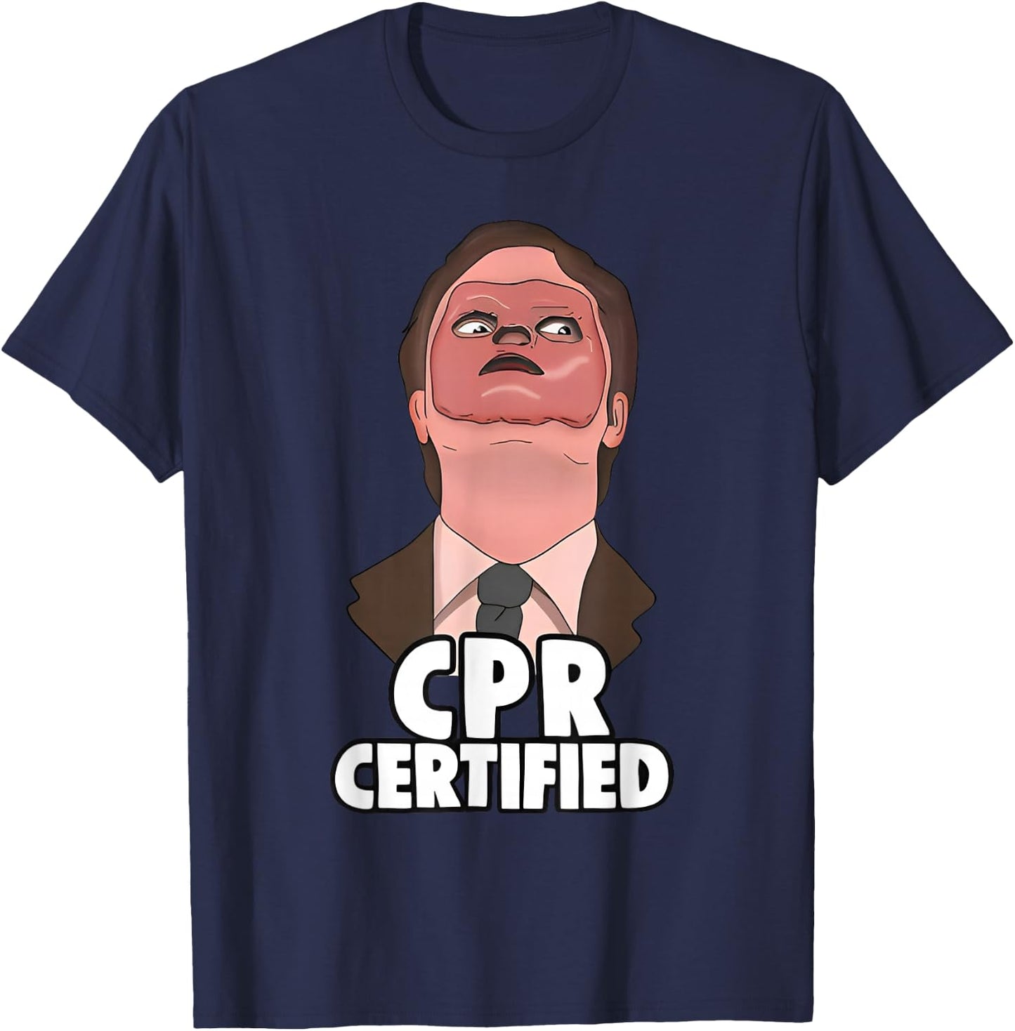 CPR Certified T-Shirt - T-Shirt | Navy
