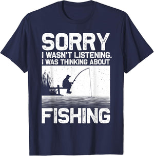 Funny Fishing Women Trout Bass Fisherman Vacation Small T-Shirt - T-Shirt | Navy