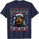 Rottweiler Dog Ugly Christmas Sweater Xmas For Adults Kids T-Shirt - T-Shirt | Navy
