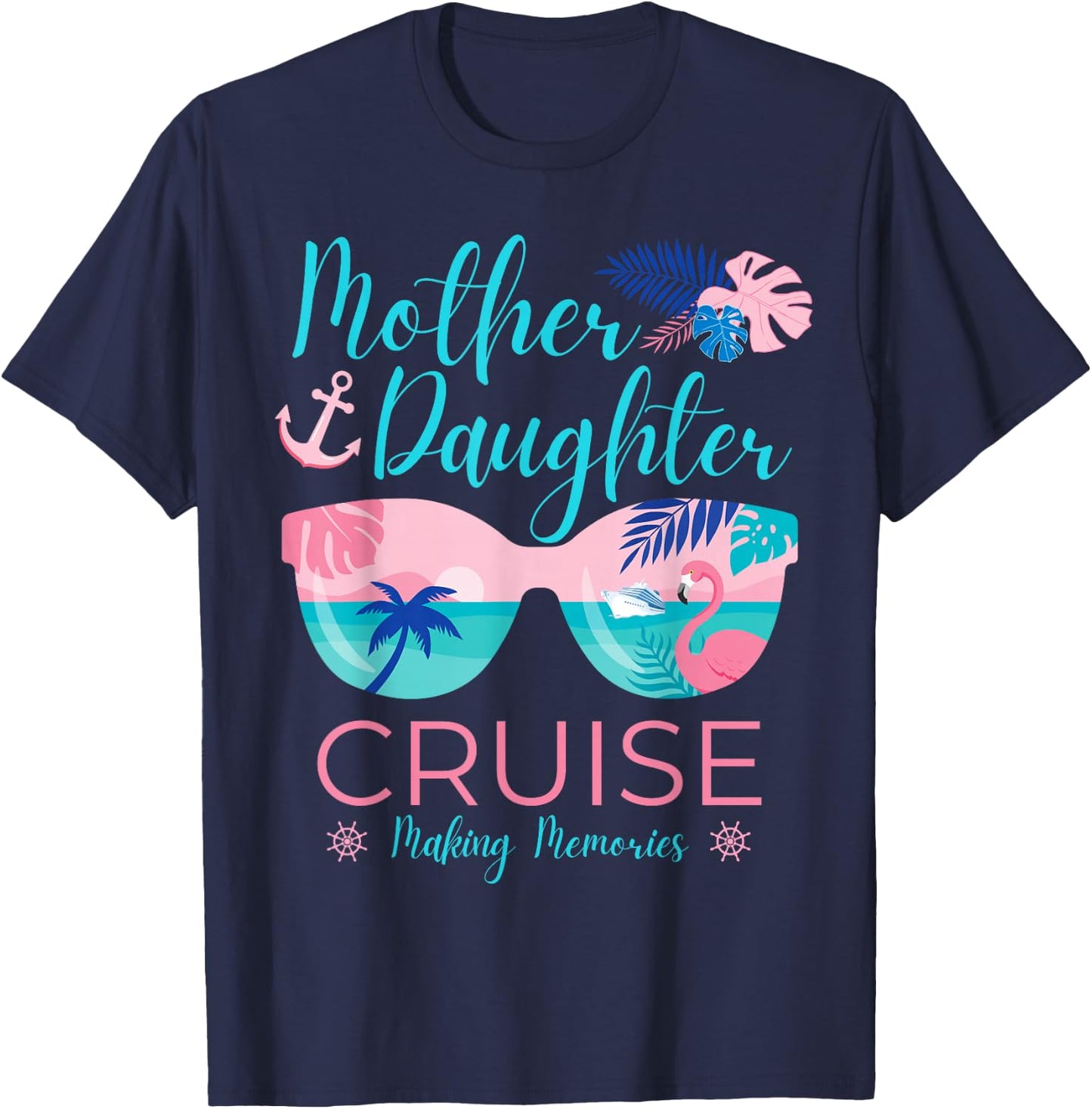 Mother Daughter Cruise Trip Matching Cruising Squad T-Shirt - T-Shirt | Navy