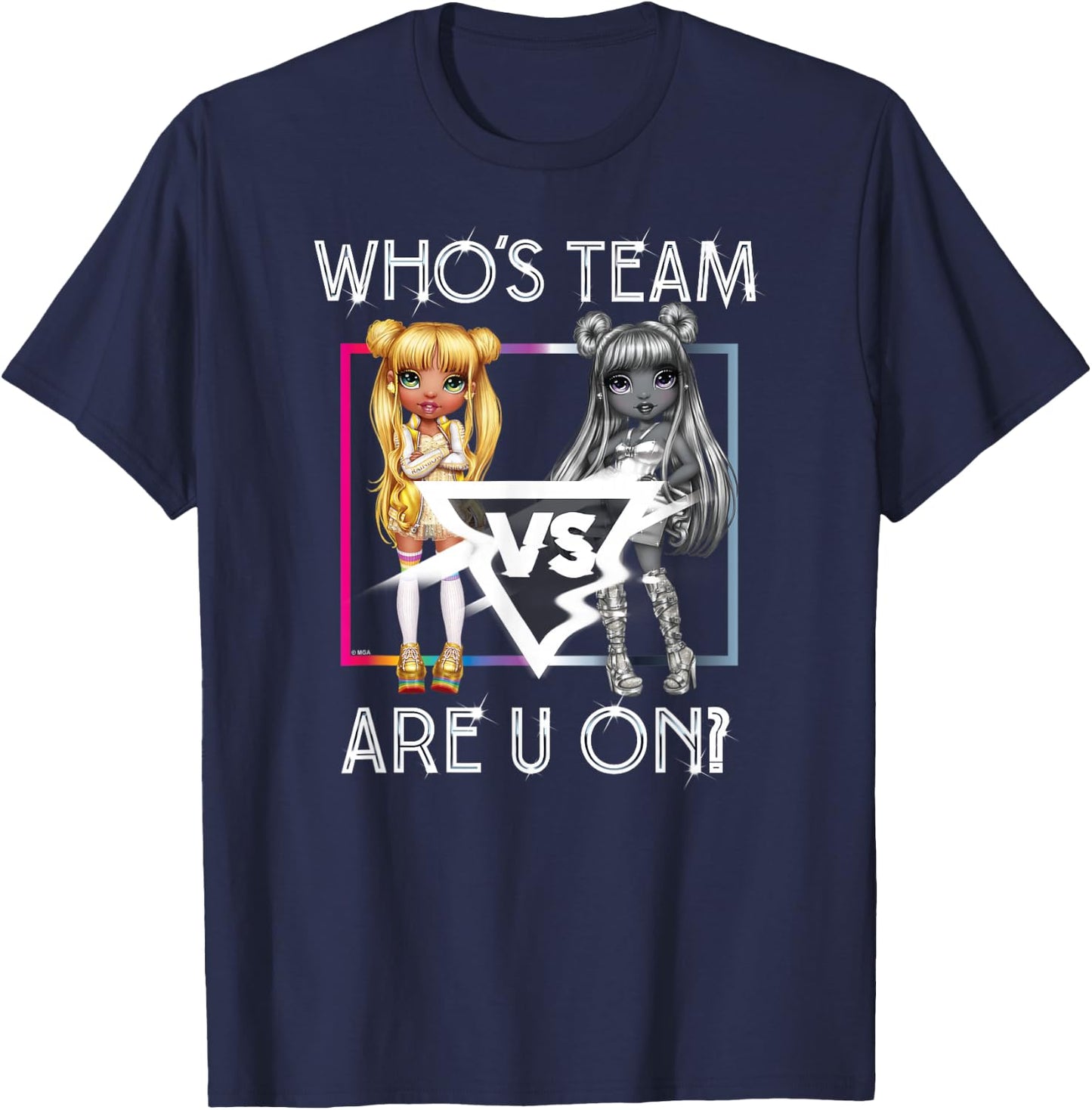 Rainbow High - Rainbow High Vs Shadow High T-Shirt - T-Shirt | Navy