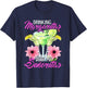Drinking Margaritas With My Senoritas, Cute Drinking Ladies T-Shirt - T-Shirt | Navy