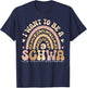 I Want To Be A Schwa It's Never Stressed Teacher Student Men Women T-Shirt - T-Shirt | Navy