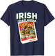 Teenage Mutant Ninja Turtles St. Patrick's Day Irish Pizza T-Shirt - T-Shirt | Navy