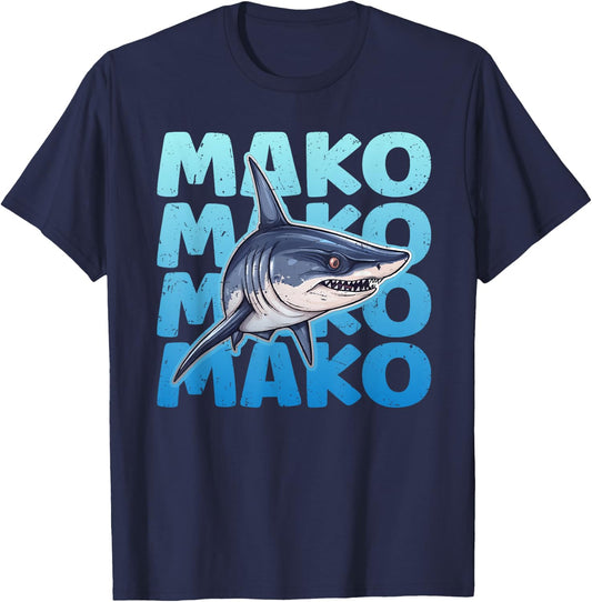 MAKO Quote for a Mako Shark Expert T-Shirt - T-Shirt | Navy