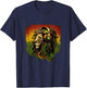 Rasta Reggae Lion Of Judah Rastafarian Roots Reggae Music T-Shirt - T-Shirt | Navy