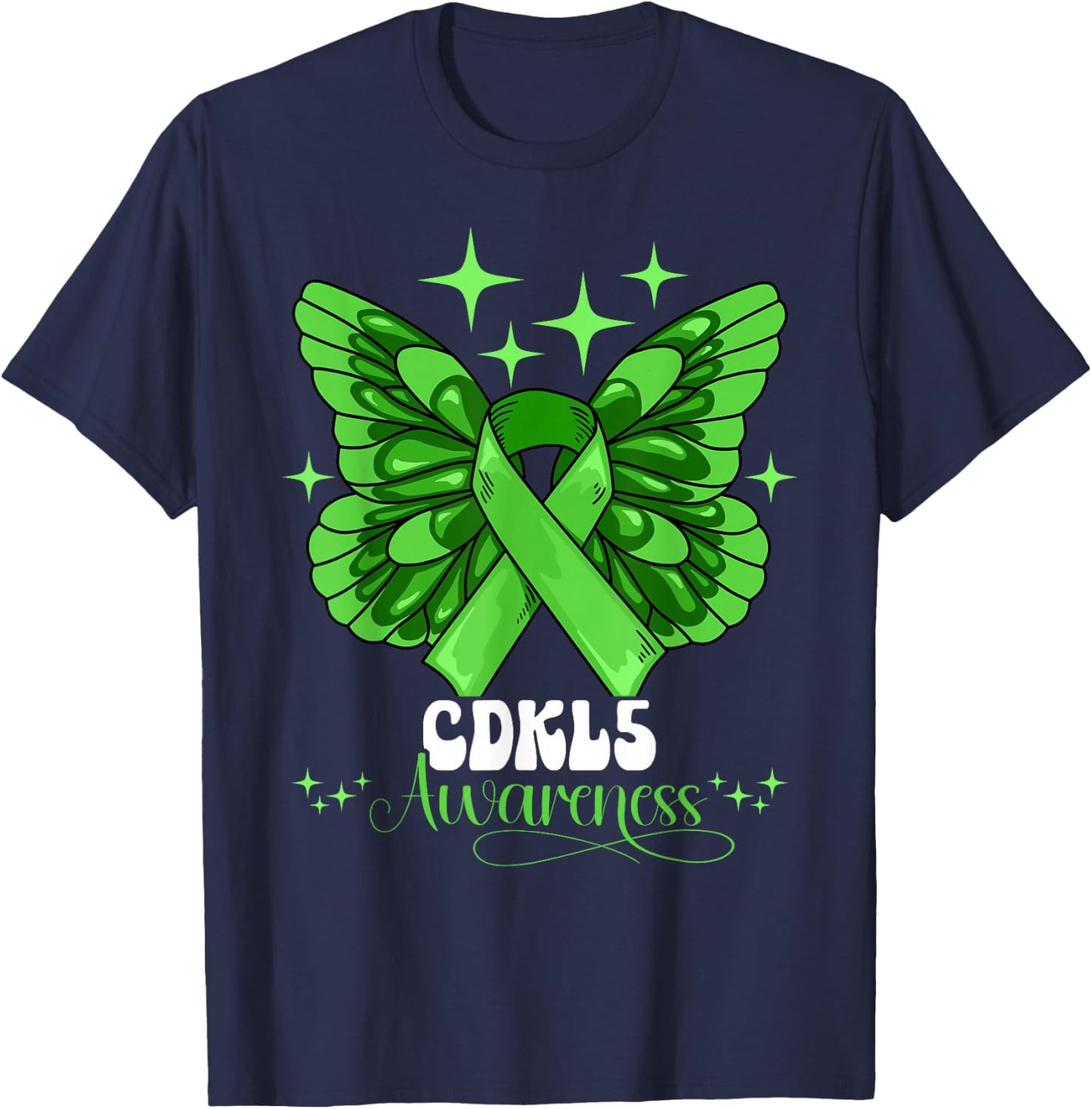 Cdkl5 Awareness T-Shirt - T-Shirt | Navy