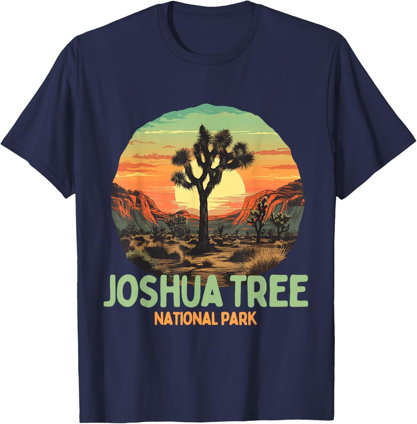 Joshua Tree National Park T-Shirt - T-Shirt | Navy