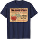 Vintage Ad D20 Healing Potion T-Shirt - T-Shirt | Navy