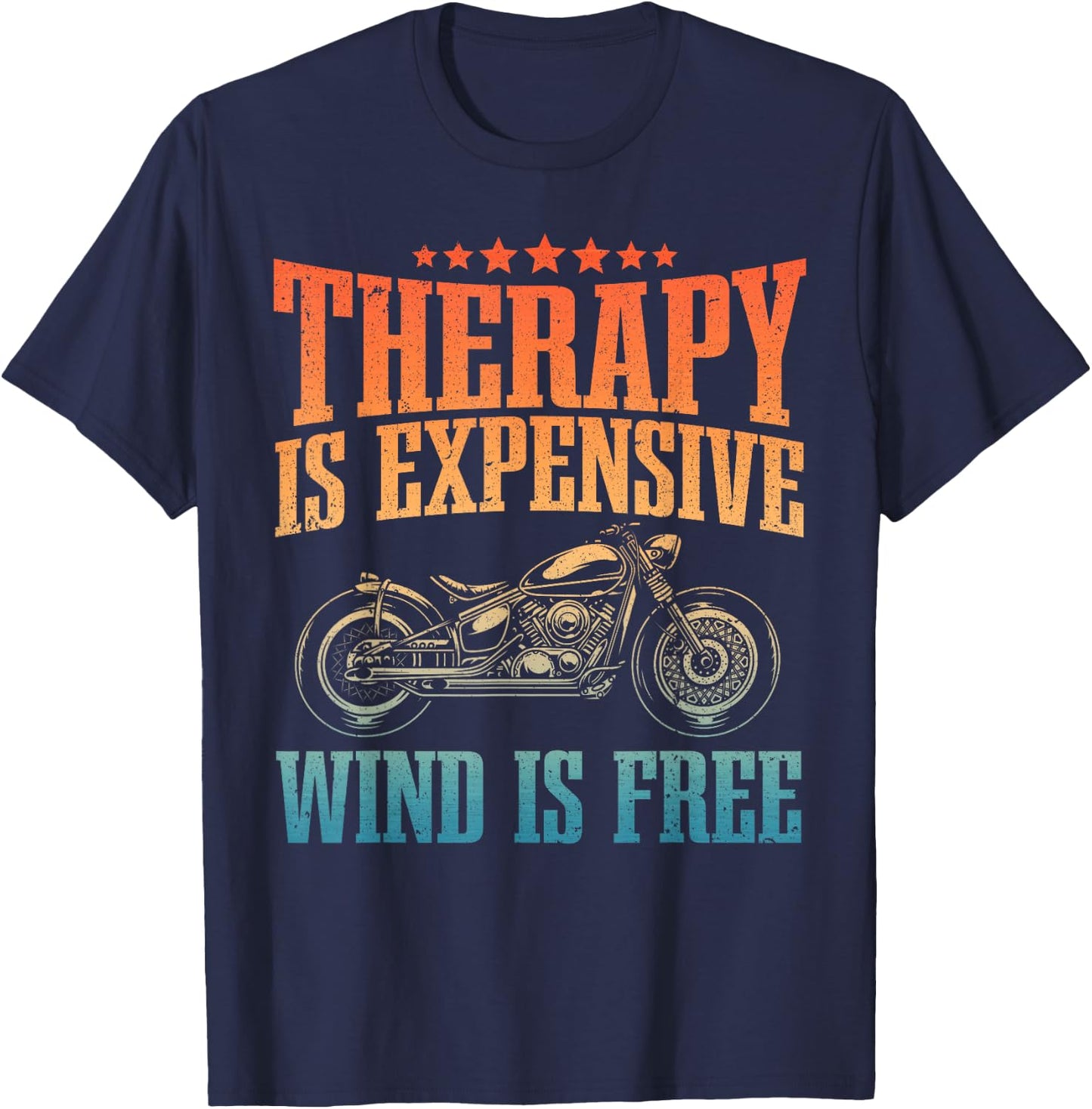 Cool Motorcycle Women Motorcycle Lovers Bike Rider T-Shirt - T-Shirt | Navy