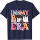 In My Boo Era Retro Cute Little Ghost Boo Halloween Costume T-Shirt - T-Shirt | Navy