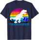 Paramedic Retro Vintage T-Rex Emergency Medical Technician T-Shirt - T-Shirt | Navy