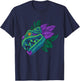 Quetzalcoatl Mayan God Aztec Dragon Serpent Mexico Mythology T-Shirt - T-Shirt | Navy
