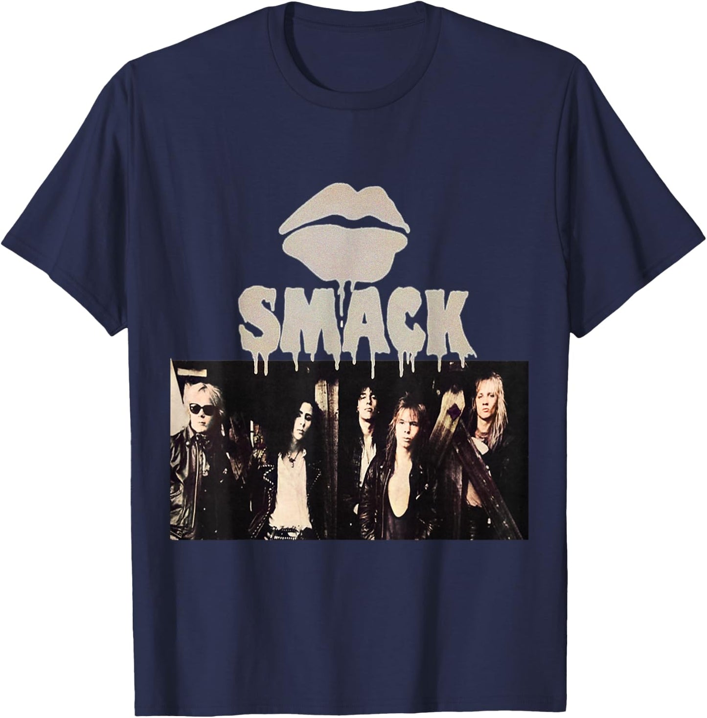 Smack Rock Band T-Shirt - T-Shirt | Navy