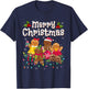 Merry Christmas Gingerbread Cookies Men Women T-Shirt - T-Shirt | Navy