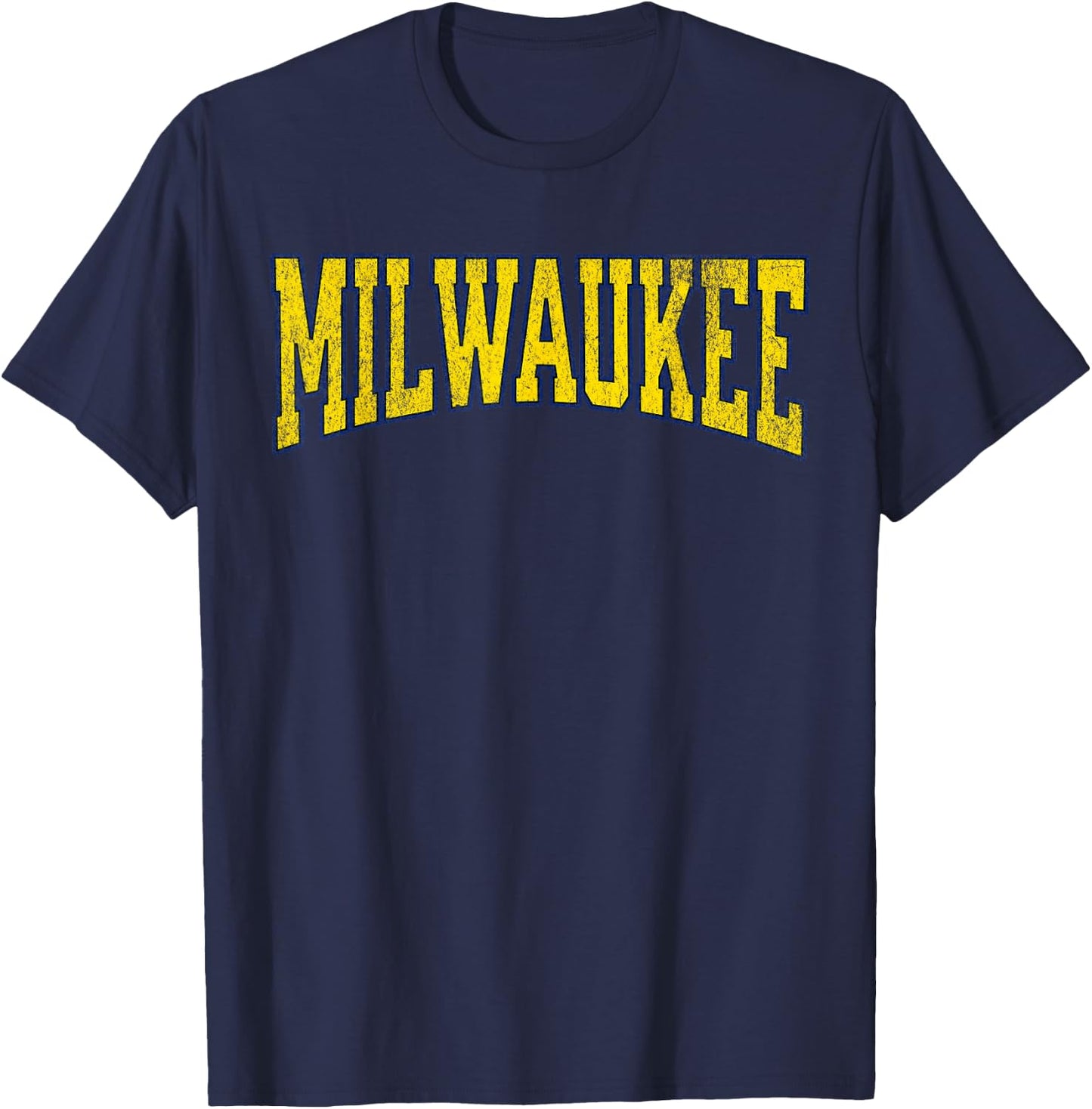 Milwaukee vintage city T-Shirt - T-Shirt | Navy