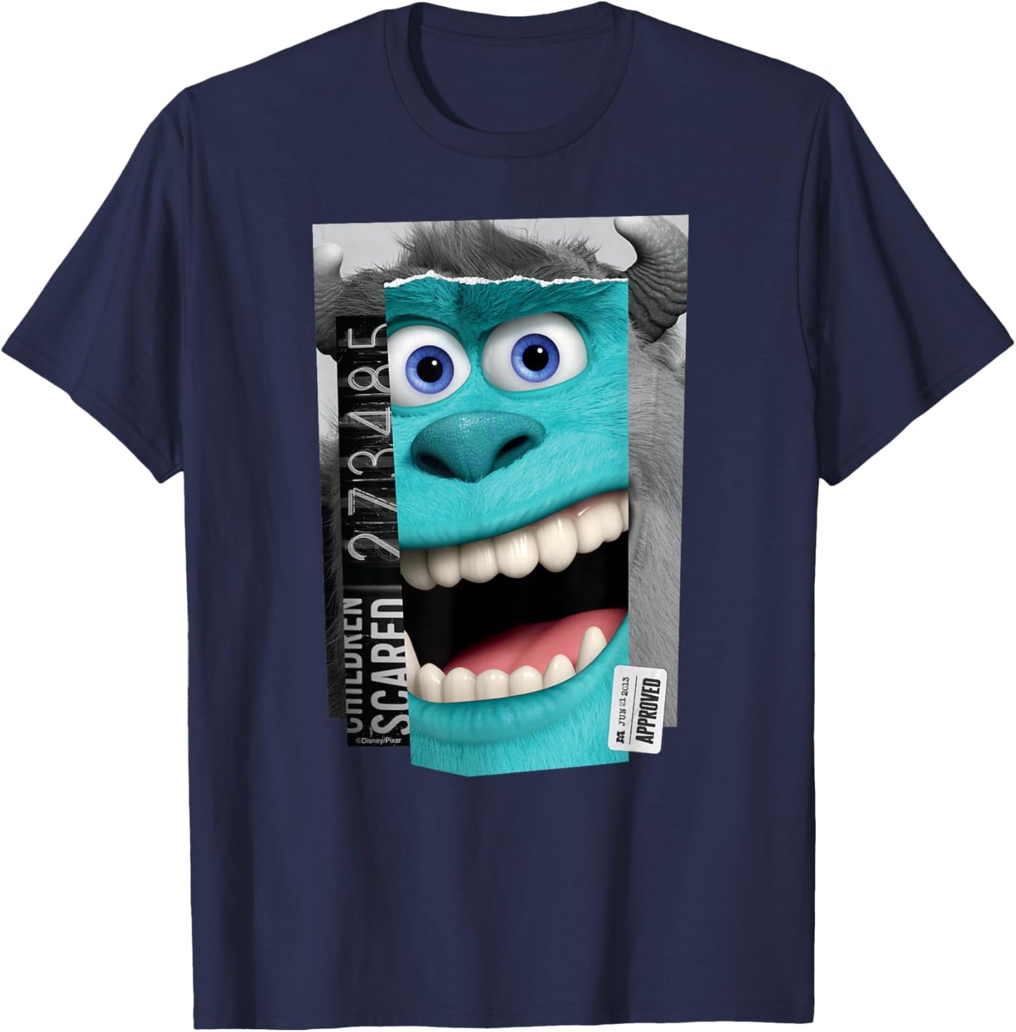 Disney and Pixar’s Monsters, Inc. Sulley Top Scarer T-Shirt - T-Shirt | Navy