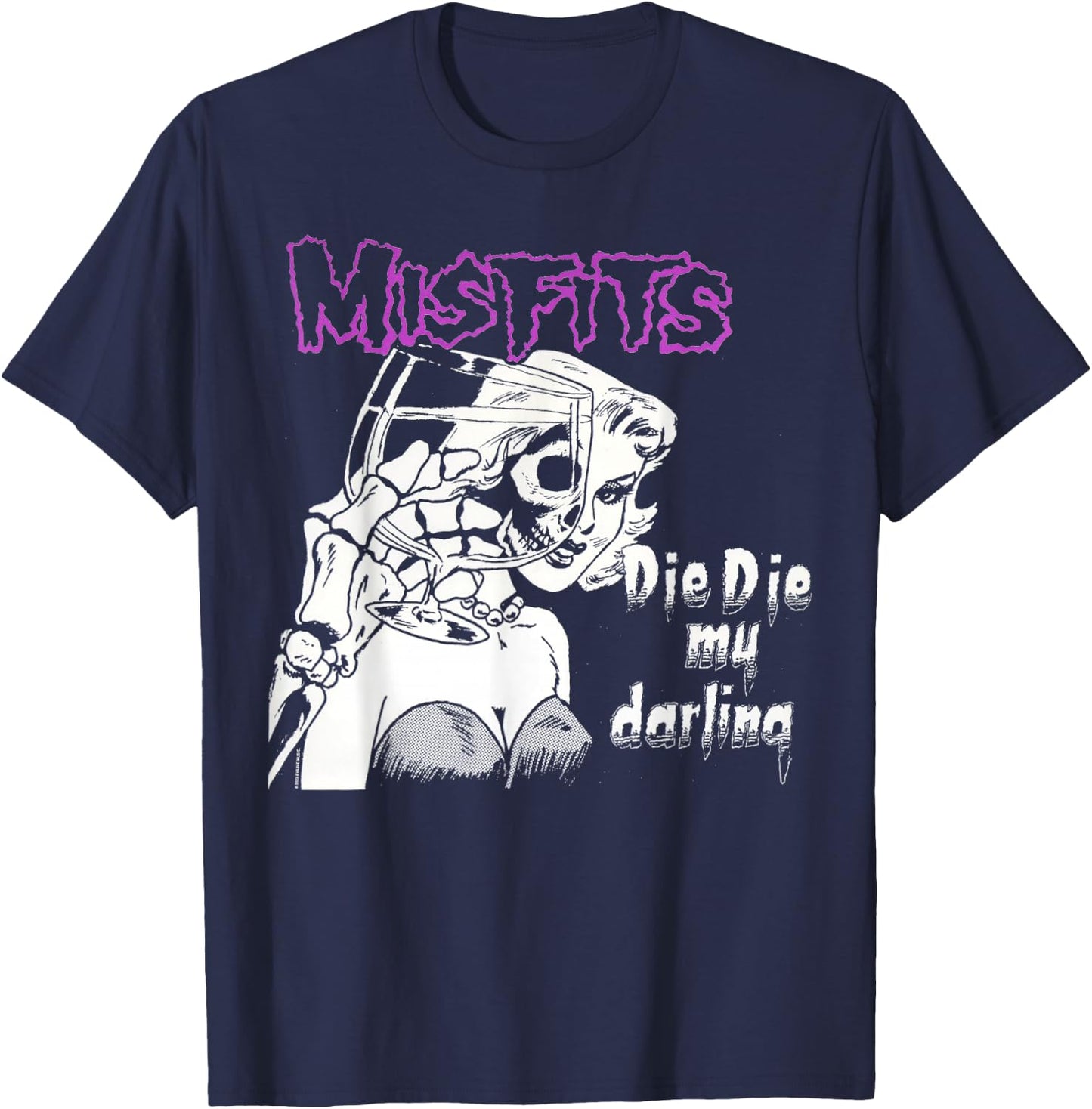 Misfits - The My Darling T-Shirt - T-Shirt | Navy