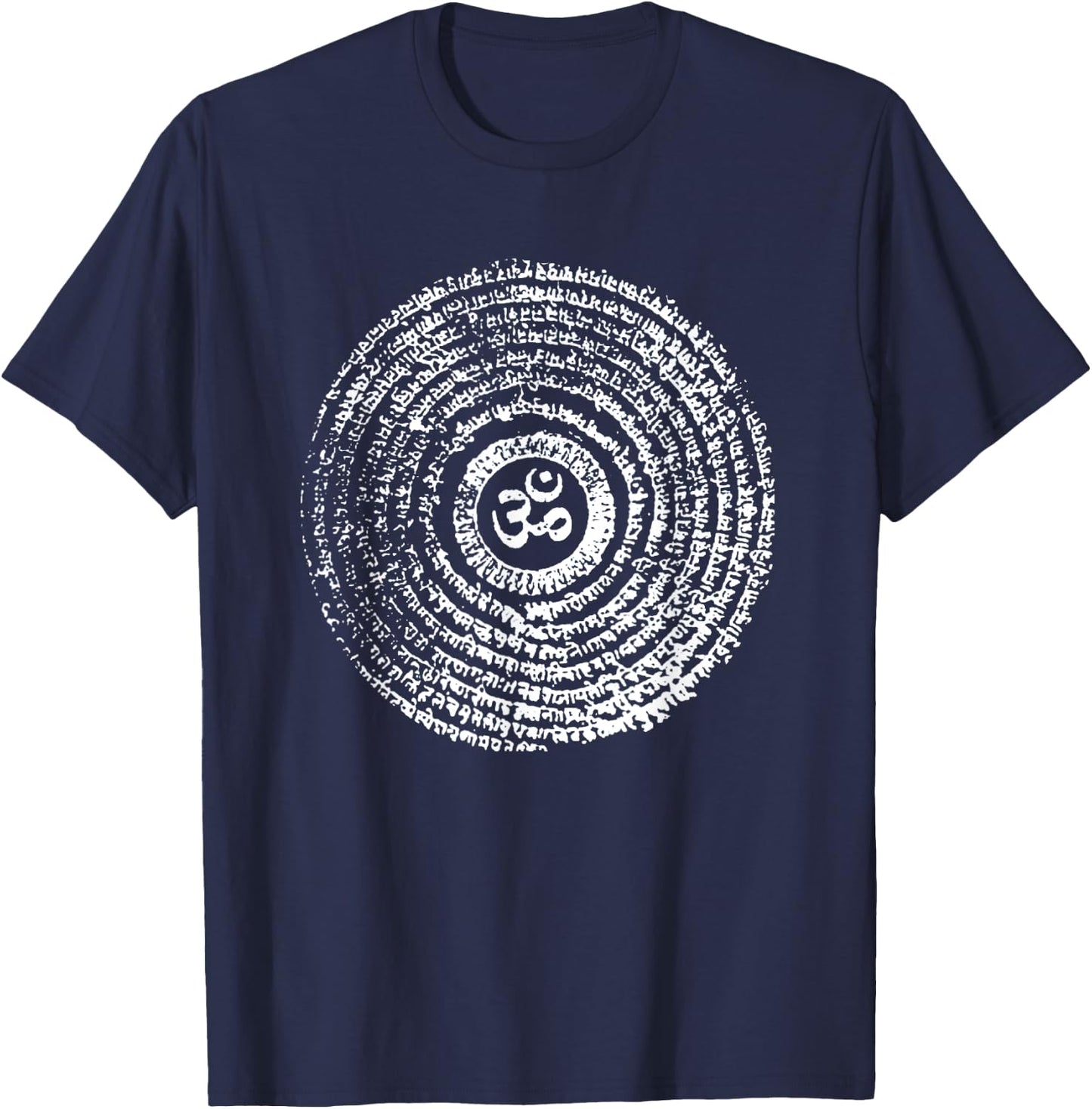 Om mani padme hum T-Shirt - T-Shirt | Navy