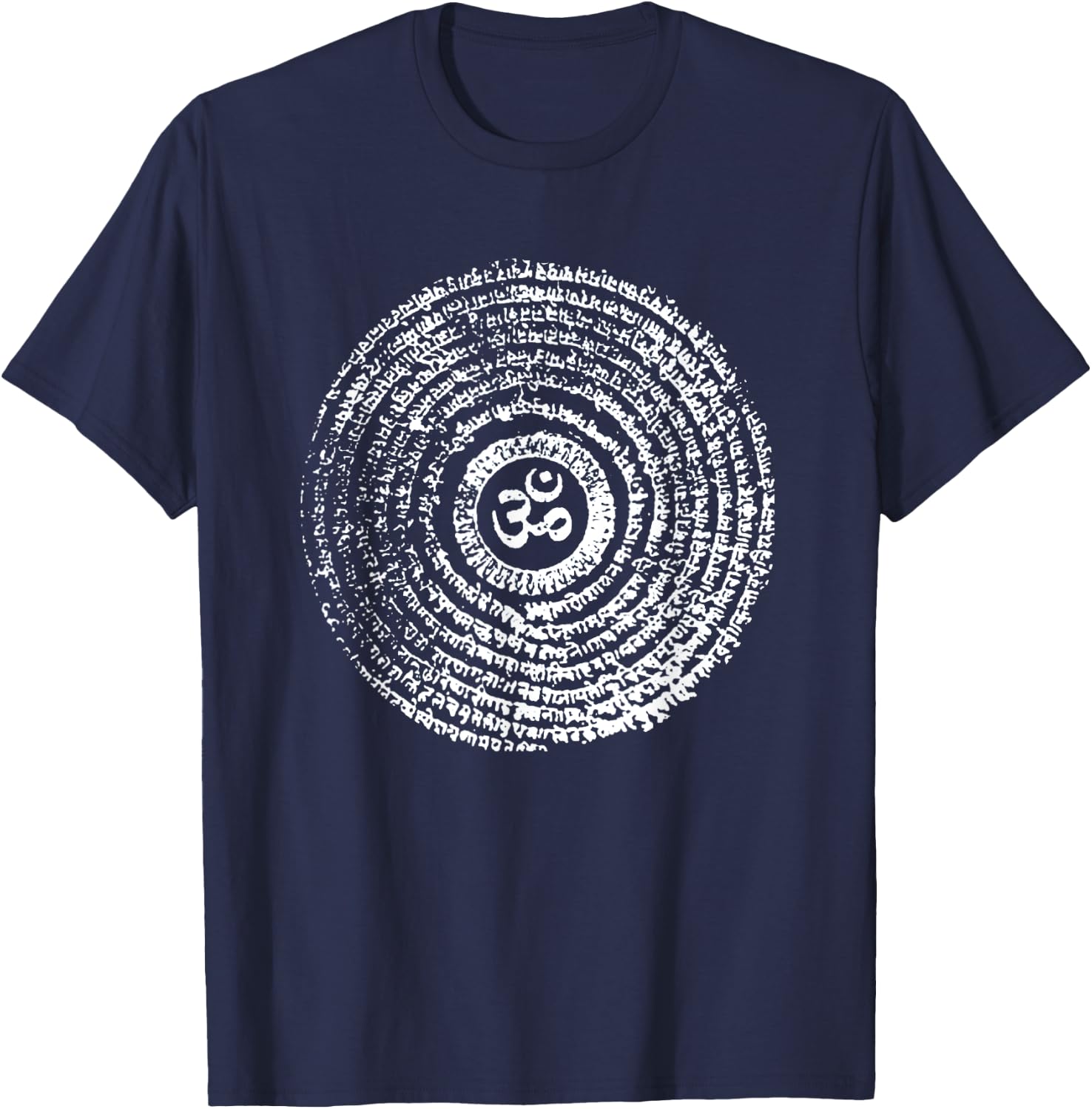 Om mani padme hum T-Shirt - T-Shirt | Navy
