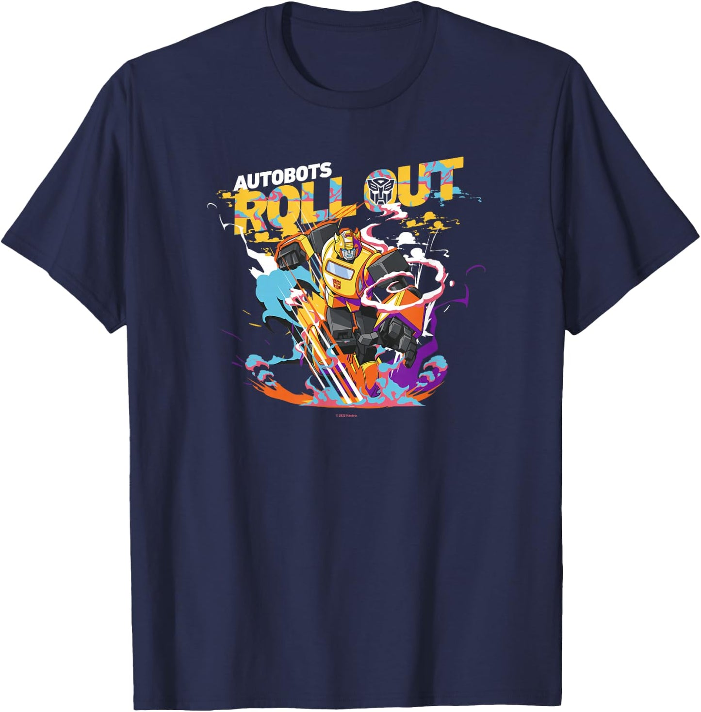 Transformers Generations Bumblebee Roll Out T-Shirt - T-Shirt | Navy