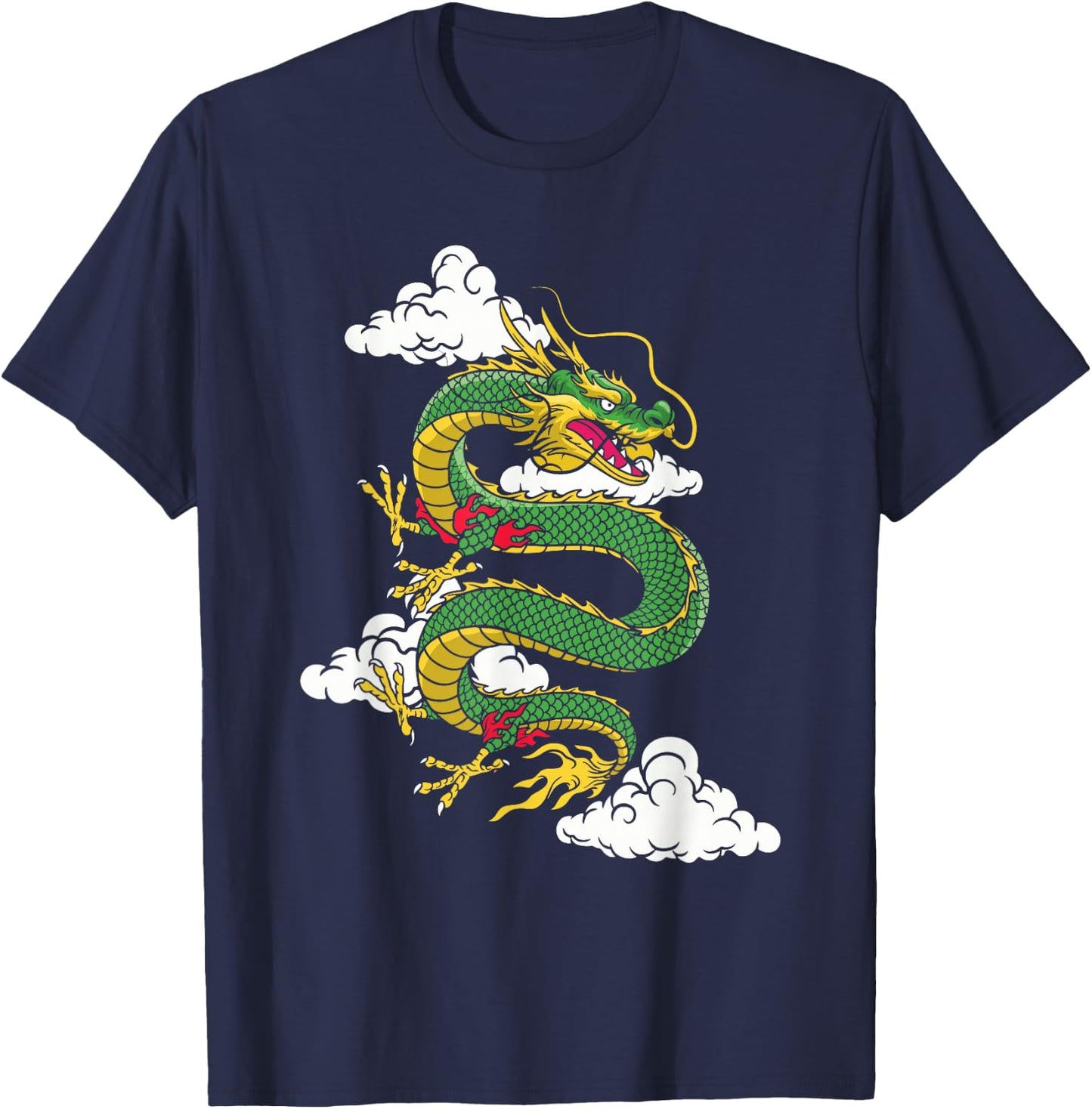 2024 Zodiac Sign Chinese Horoscope - Year of the Dragon T-Shirt - T-Shirt | Navy