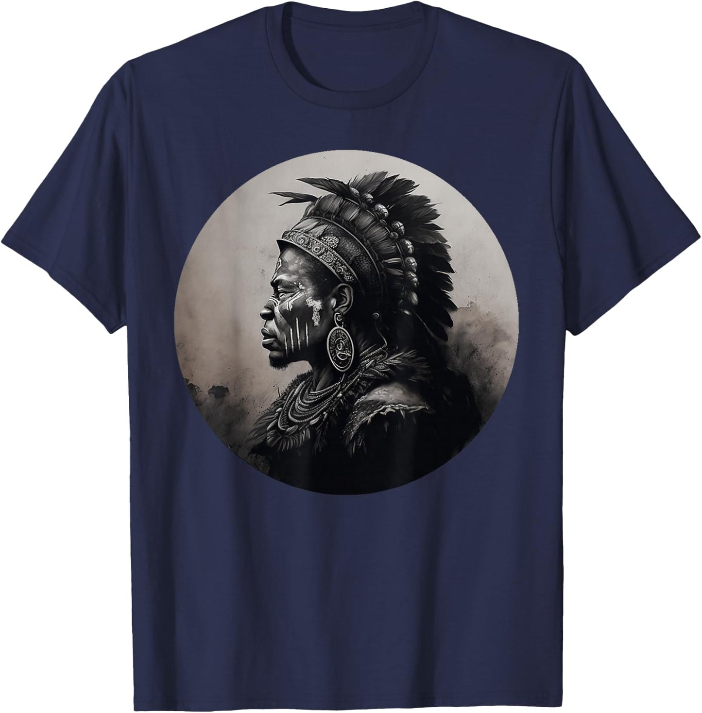 Shaka - King of the Zulu T-Shirt - T-Shirt | Navy