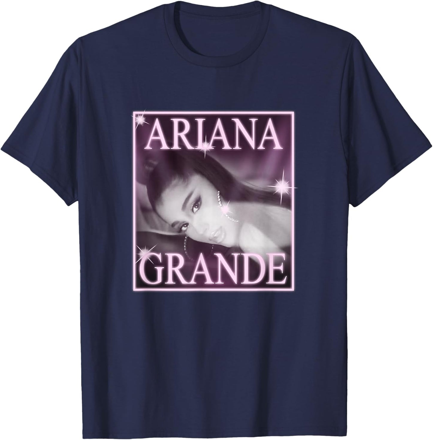Official Ariana Grande Thank U, Next Homage T-Shirt - T-Shirt | Navy