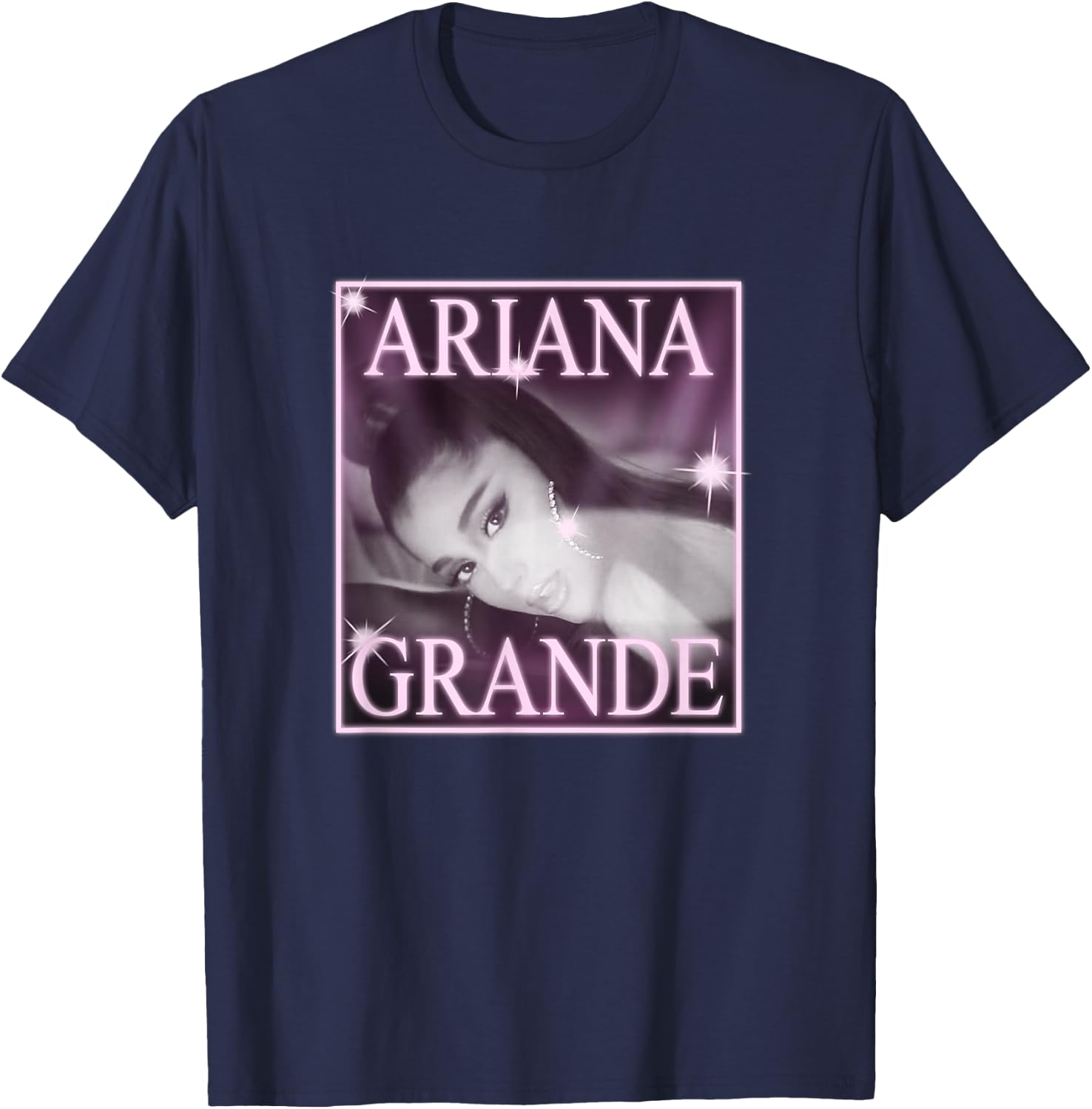 Official Ariana Grande Thank U, Next Homage T-Shirt - T-Shirt | Navy