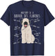 Bouvier Des Flandres Fawn Cream Dog Anatomy, Funny Cute Pet Men Women Kids T-Shirt - T-Shirt | Navy
