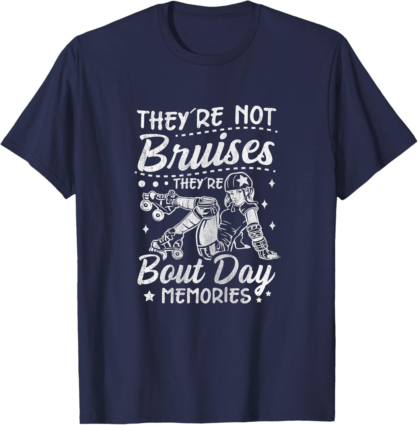 Roller Derby Quote for a Roller Derby Player T-Shirt - T-Shirt | Navy